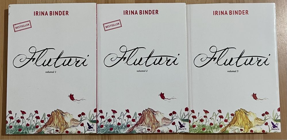 Fluturi-Irina Binder, volumele 1,2,3