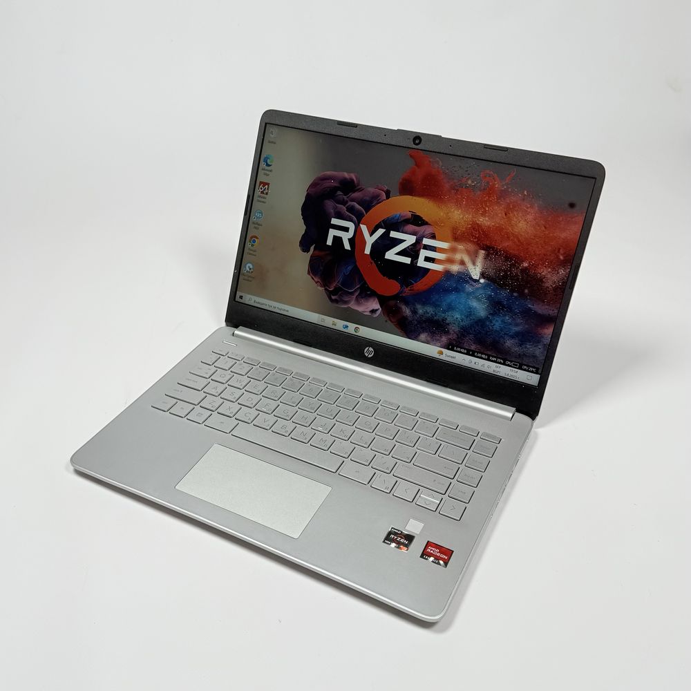 Лаптоп HP 14s/FHD IPS/Ryzen 3 5300U/512GB NVMe/8GB RAM/Подсветка