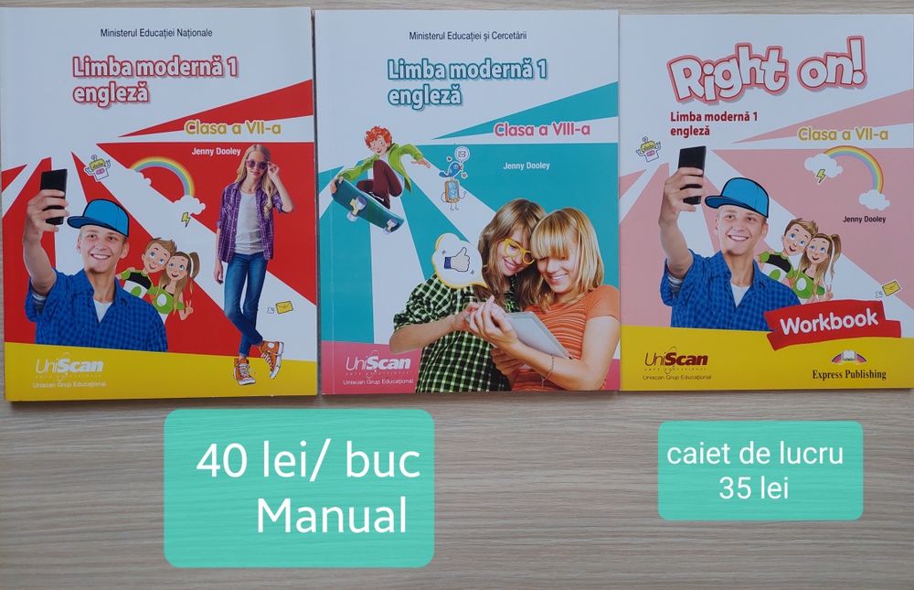 Manuale/caiete de lucru lb.engleză, franceză  cl. 5-8,Grammarway