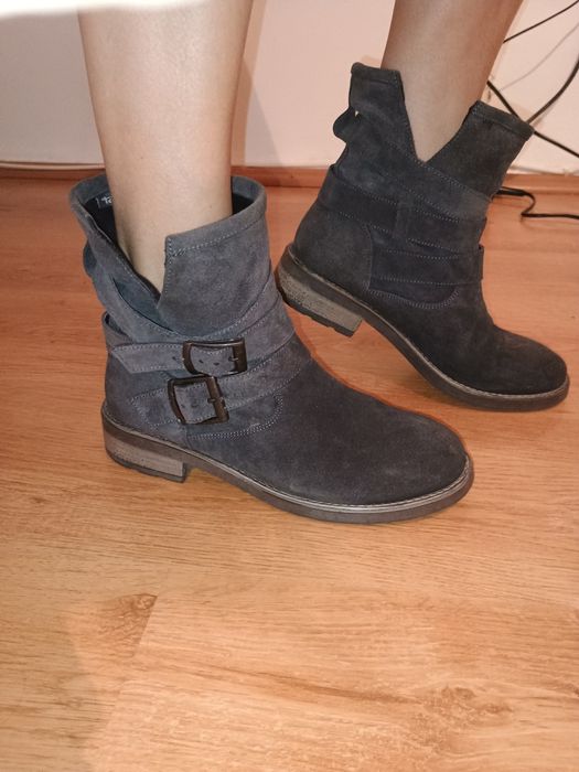 Ghete piele naturala întoarsă,Tamaris..