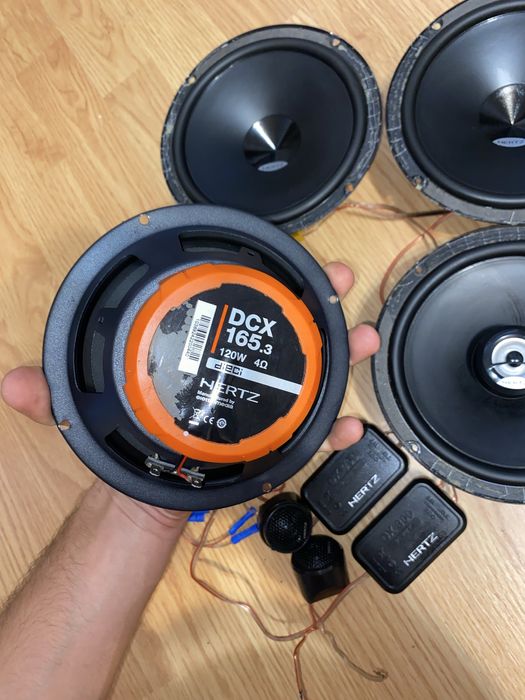Sistem audio auto(boxe si amplificator) Hertz Dieci 16.5cm/Renegade