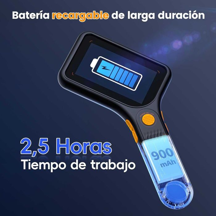 Microscop Digital 3.0 Inch, 500x Zoom/marire, Ecran IPS, USB, 8 LEDs