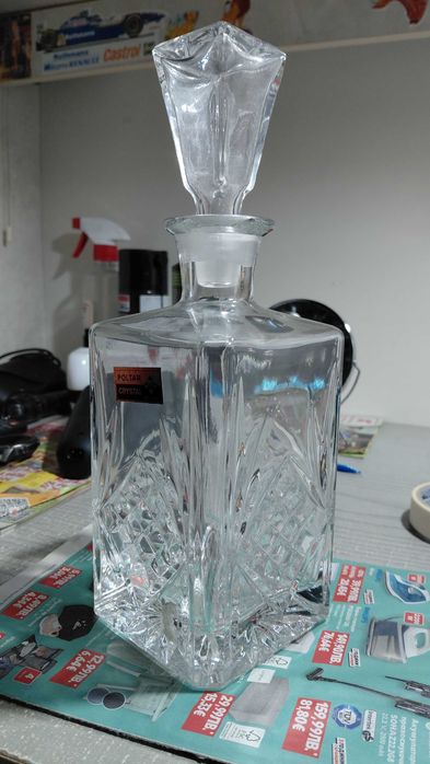 Кристален сервиз за алкохол (6+1) - Poltar Crystal