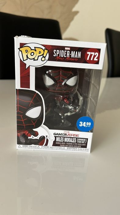 Funko Pop! Marvel Spider-Man Miles Morales (Advanced Tech Suit) #772 –