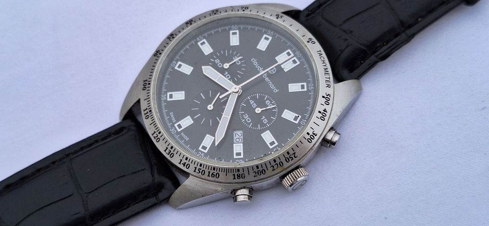 Ceas CLAUDE BERNARD cronograf elvetian 45 mm