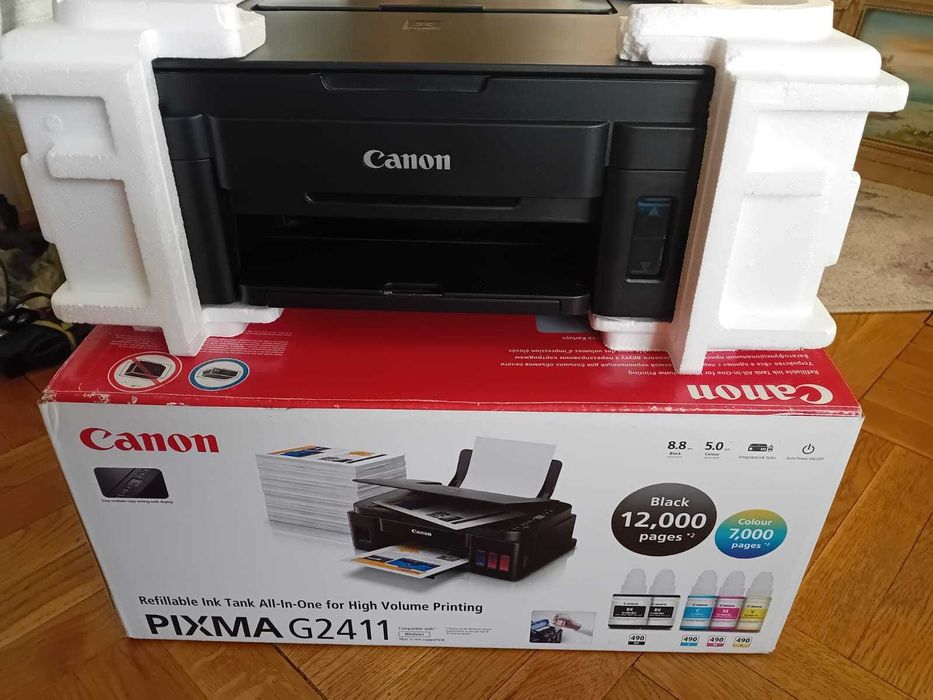Vand Imprimanta Multifun CANON noua cu rezervoare de cerneala ,550 lei