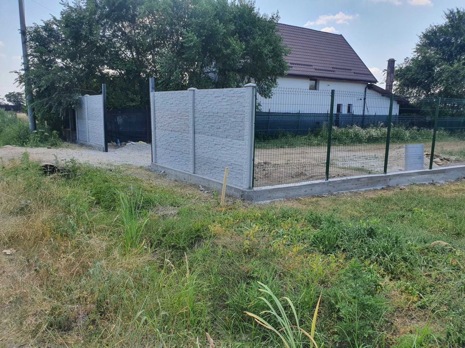 Garduri prefabricate beton