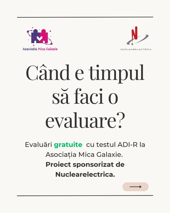 Evaluare copii Gratuită, Terapie ABA, Logopedie, Psiholog copii