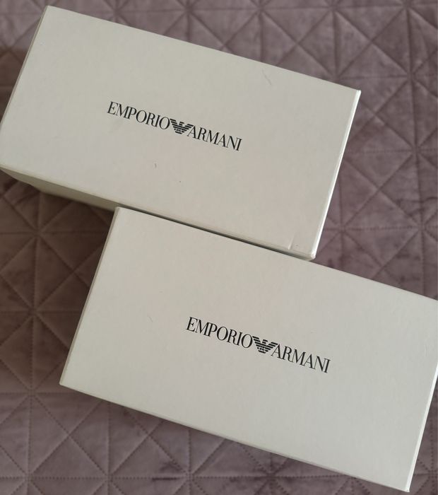 Emporio Armani от естествена кожа
