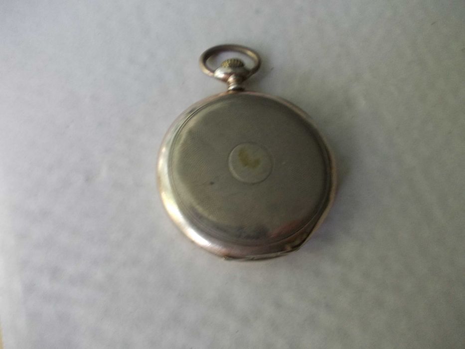 Ceas vechi de buzunar din argint Albert Esser AACHEN