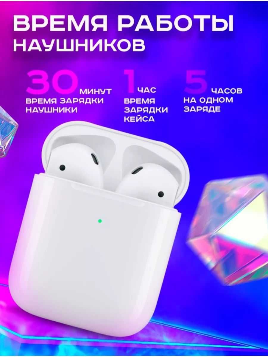 Наушники беспроводные Air Pods для iPhone и Android