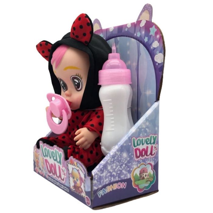 Papusa bebelus plangacios, Lovely Doll