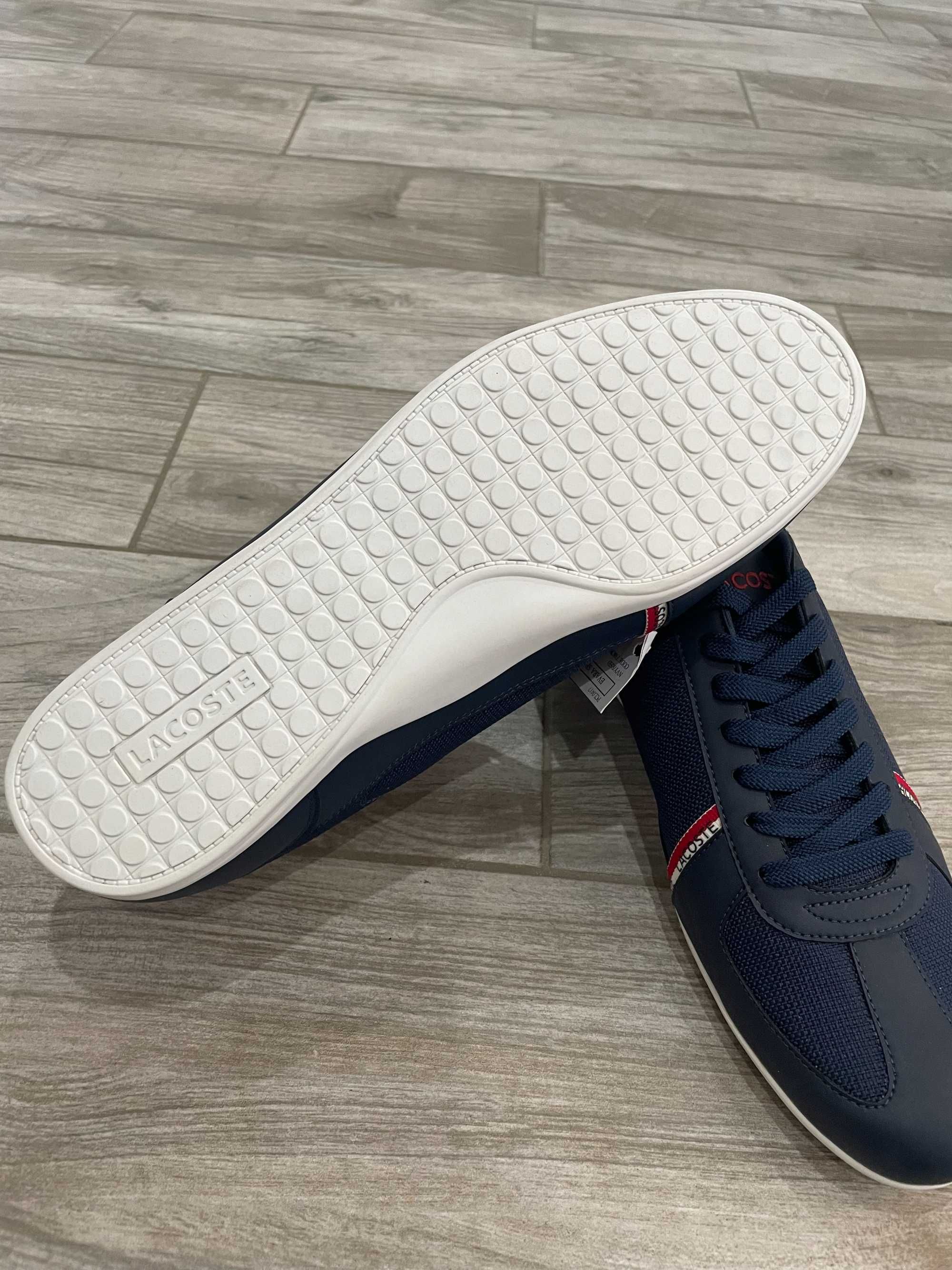 Сини мъжки маратонки Lacoste 44,5 н.