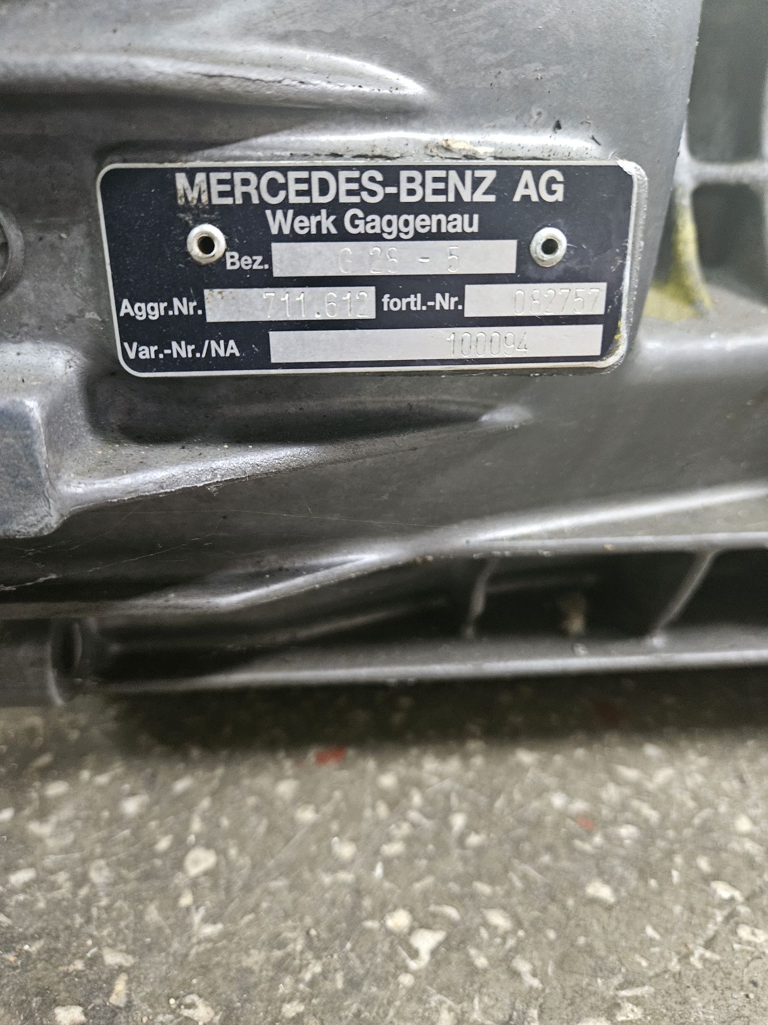 Скоростна кутия Mercedes Sprinter 412
