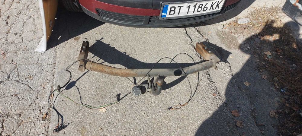 Теглич за Пасат б5 напълно оборудван за монтаж