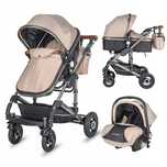 Carucior transformabil 3in1 Coccolle Siyana Safari Beige