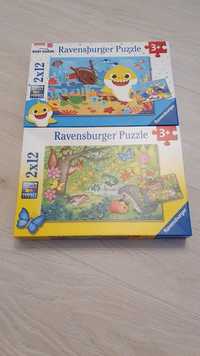 2 x puzzle Ravensburger 12 piese