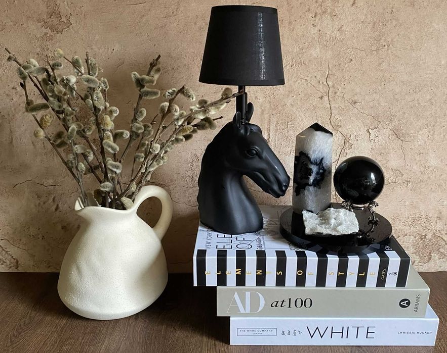 Decor Cristale - Agat Negru&Obsidian&Apofilit - Set Cristale