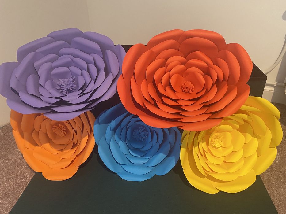 Flori de hârtie handmade