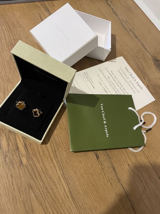 Van Cleef & Arpels - Cercei Gold Honey Brown (aur/maro)