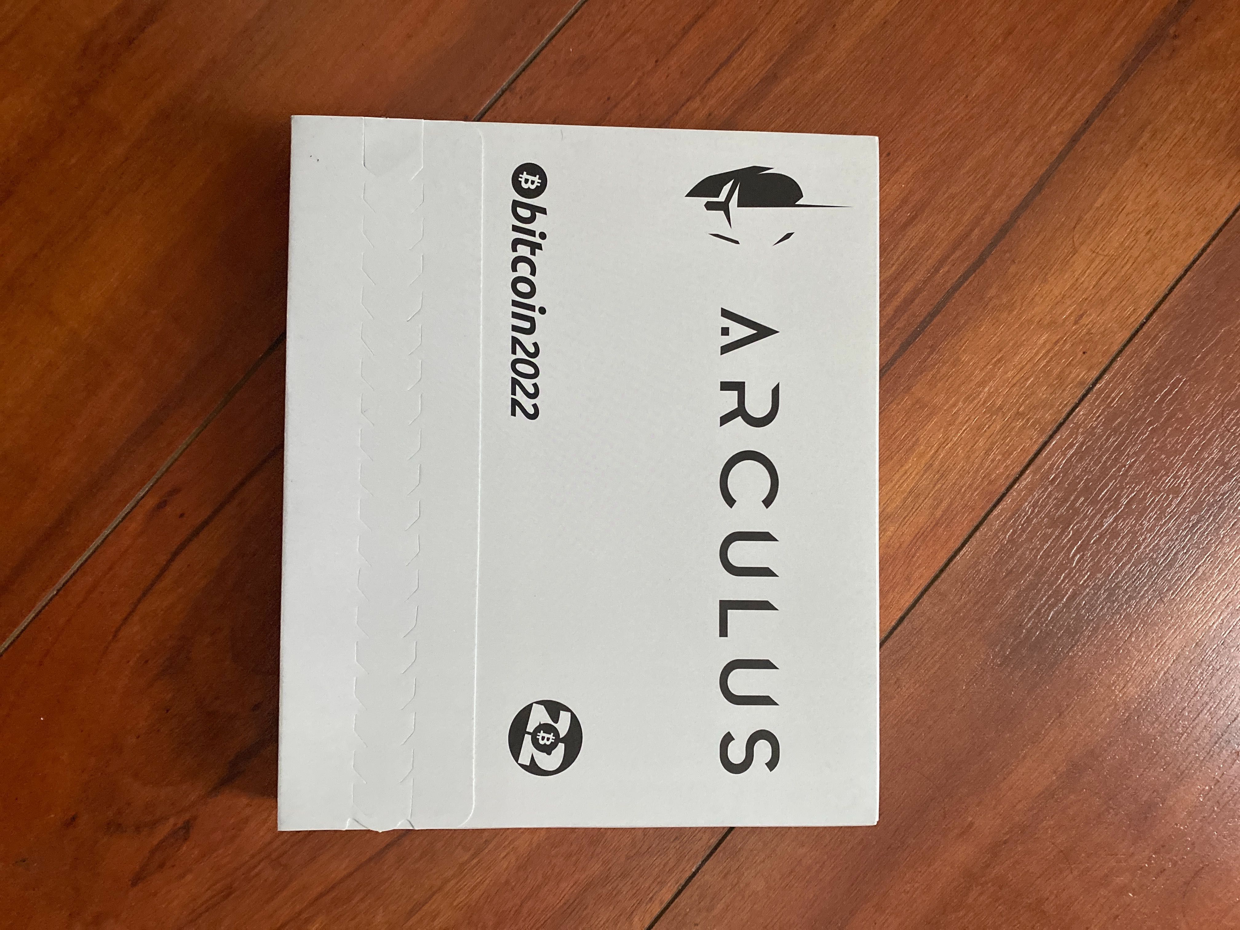 Arculus Bitcoin cold wallet