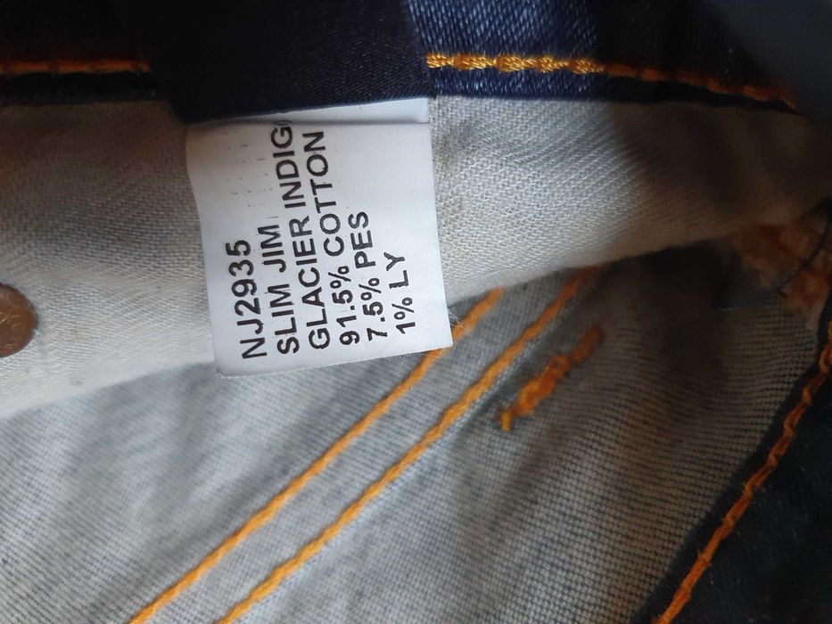 Blugi NUDIE JEANS "Slim Jim" - Marime W34 L34 (Talie 87 cm)