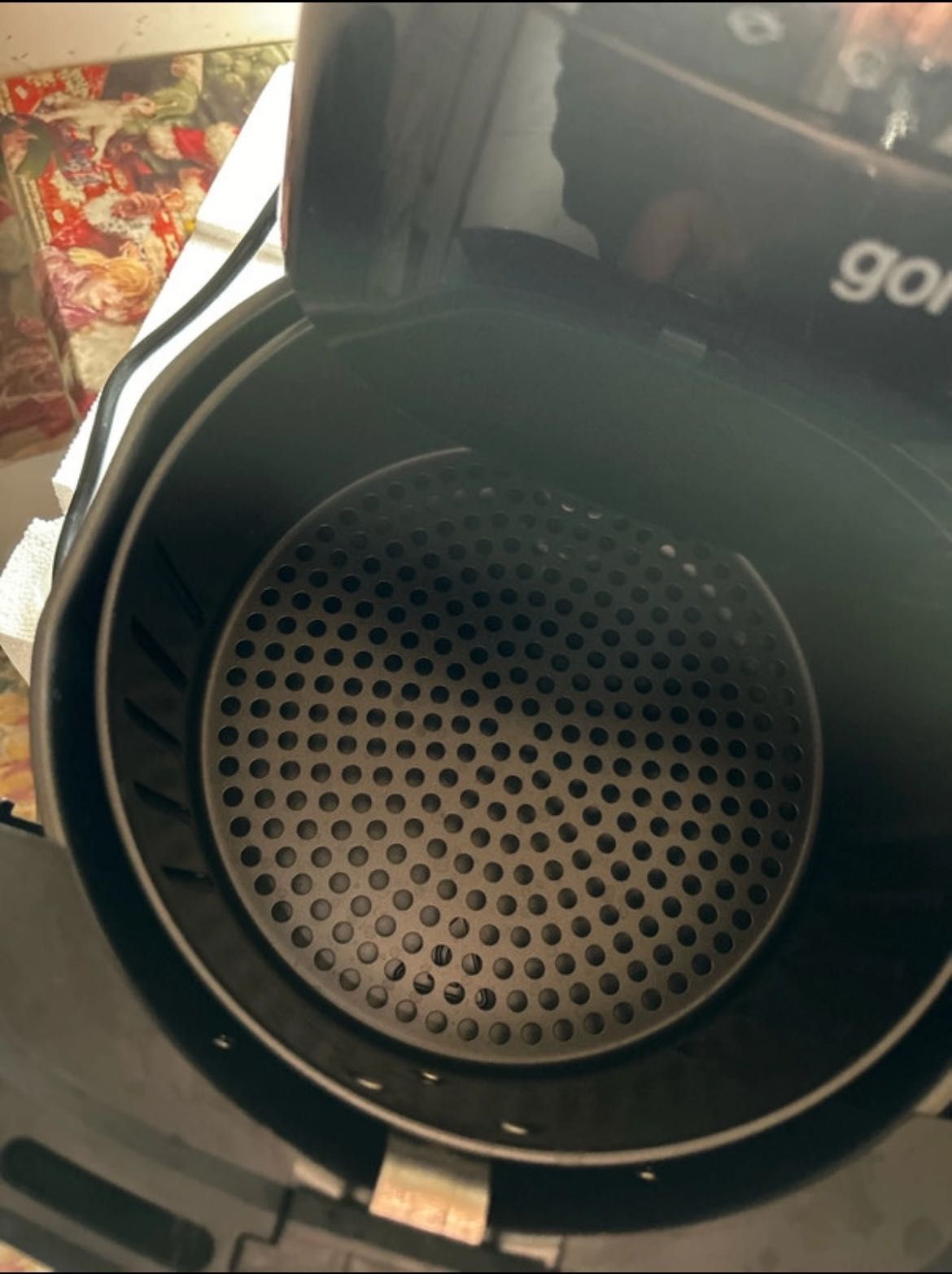 Air fryer nou folosit o singură dată