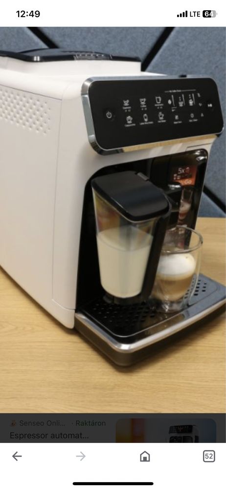 Espressor Philips Latte go