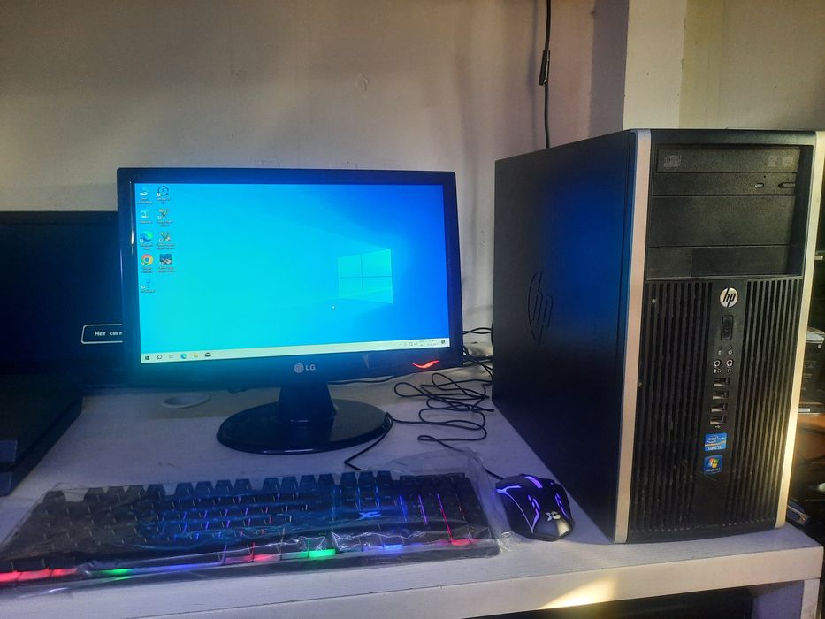 Компьютер HP core i5 Память 500 гб ОЗУ 8 гб. Полный комплек