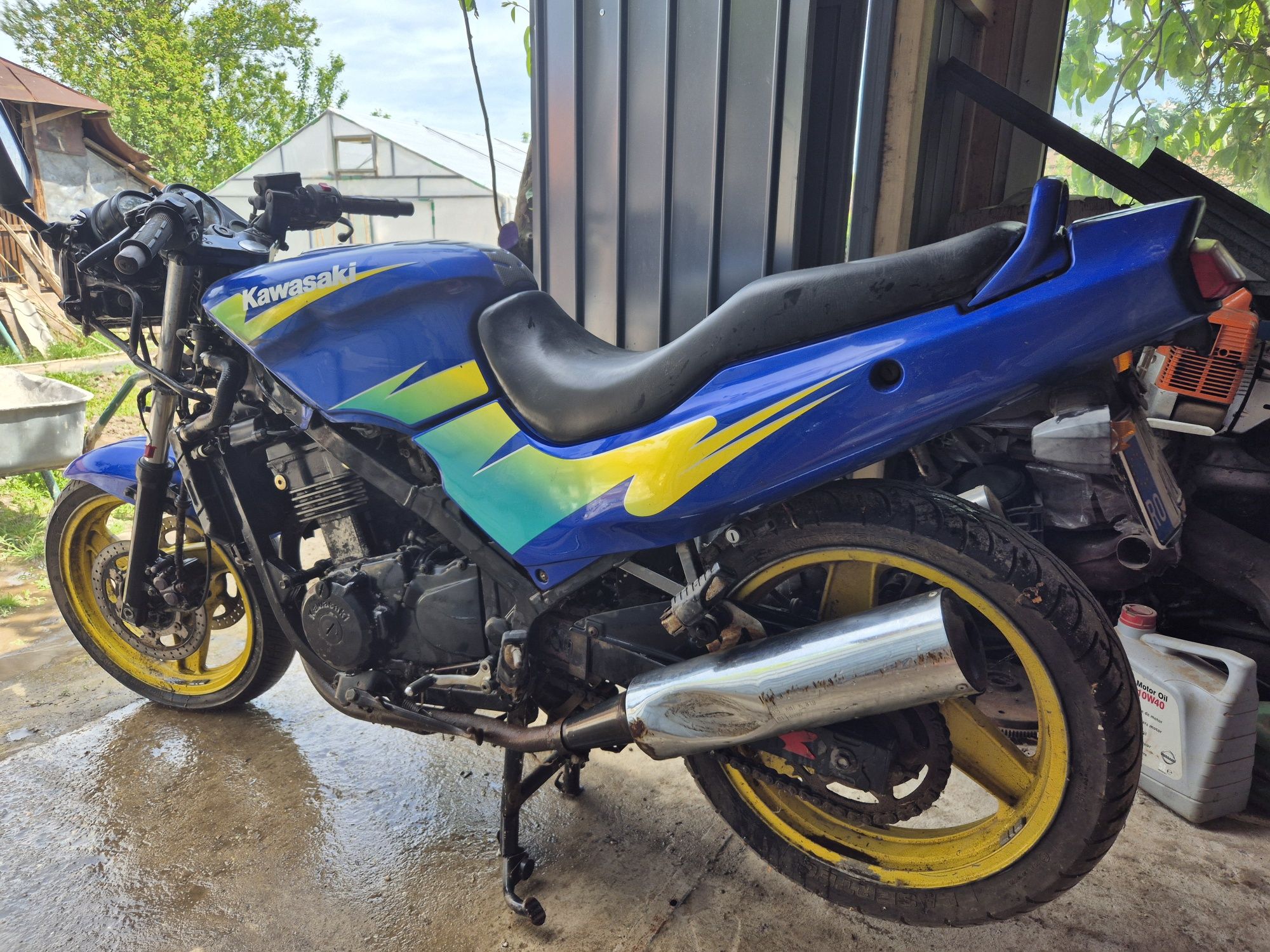 Moto Kawasaki GPZ 500cmc acte valabile