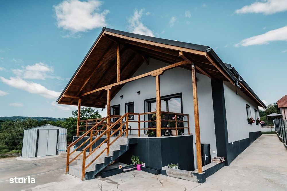 Vand casa complet mobilata si utilata,langa Ramnicu Valcea