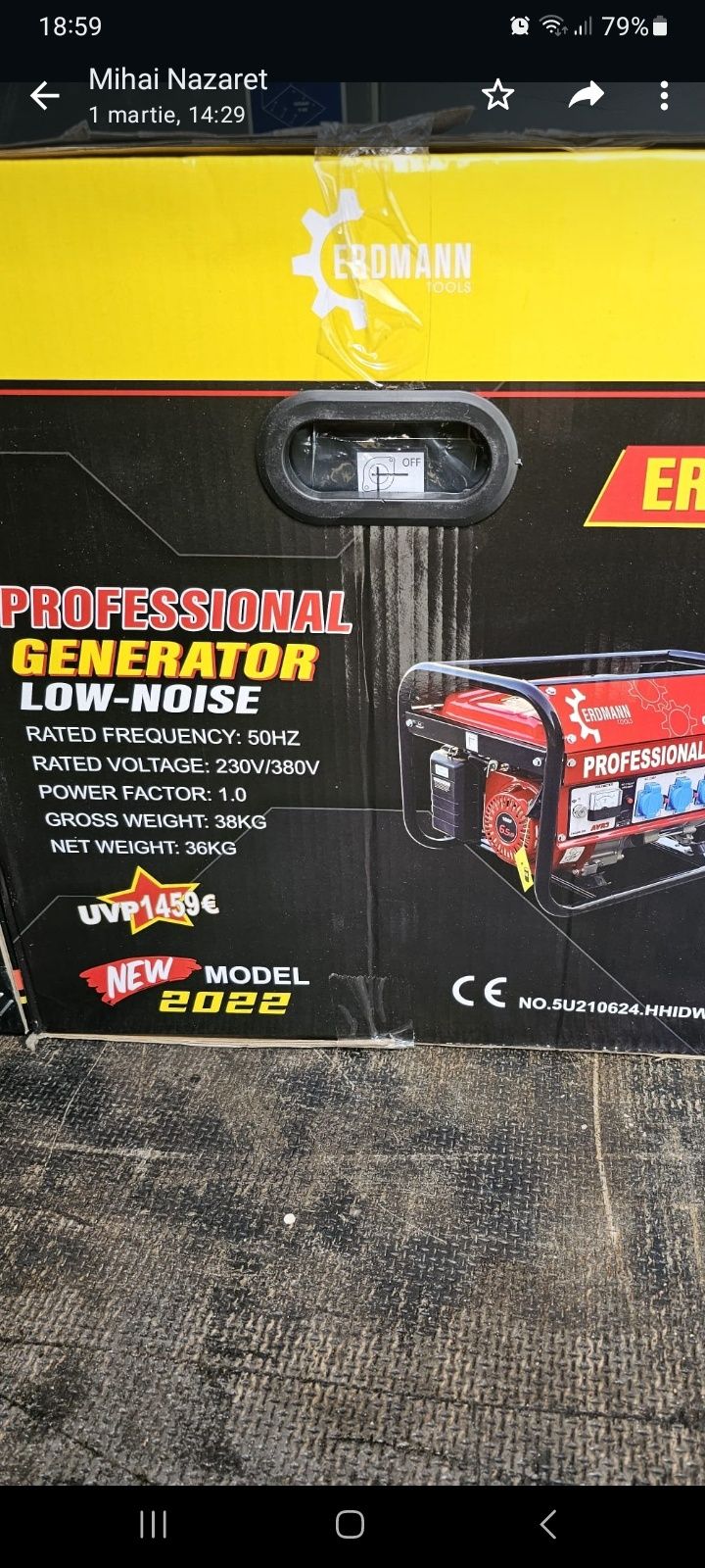 Generator nou desigilat pt probă