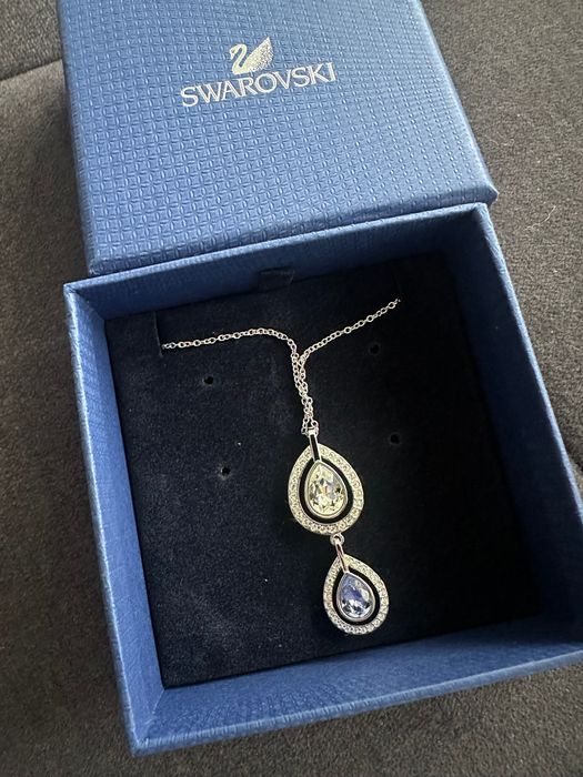 Colier Swarovski Mila Provence Lavender Pendant, nou, la cutie