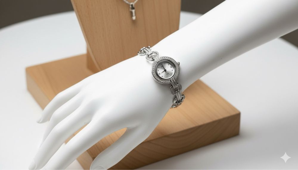 Серебро часы (S925)