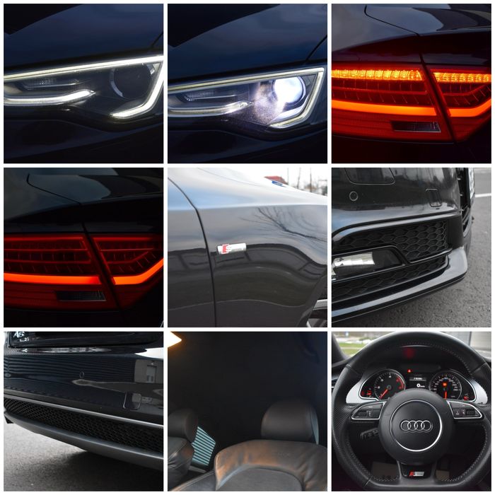 AUDI A5 • 3xS-LINE • QUATTRO 4x4 • AUTOMAT •2.0 tdi 177cp • DIESEL