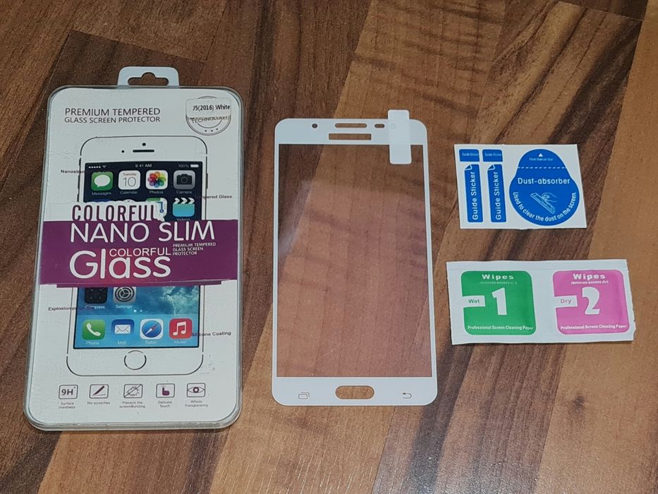 Folie sticla full cover originala SuperGlass Samsung Galaxy J5 2016