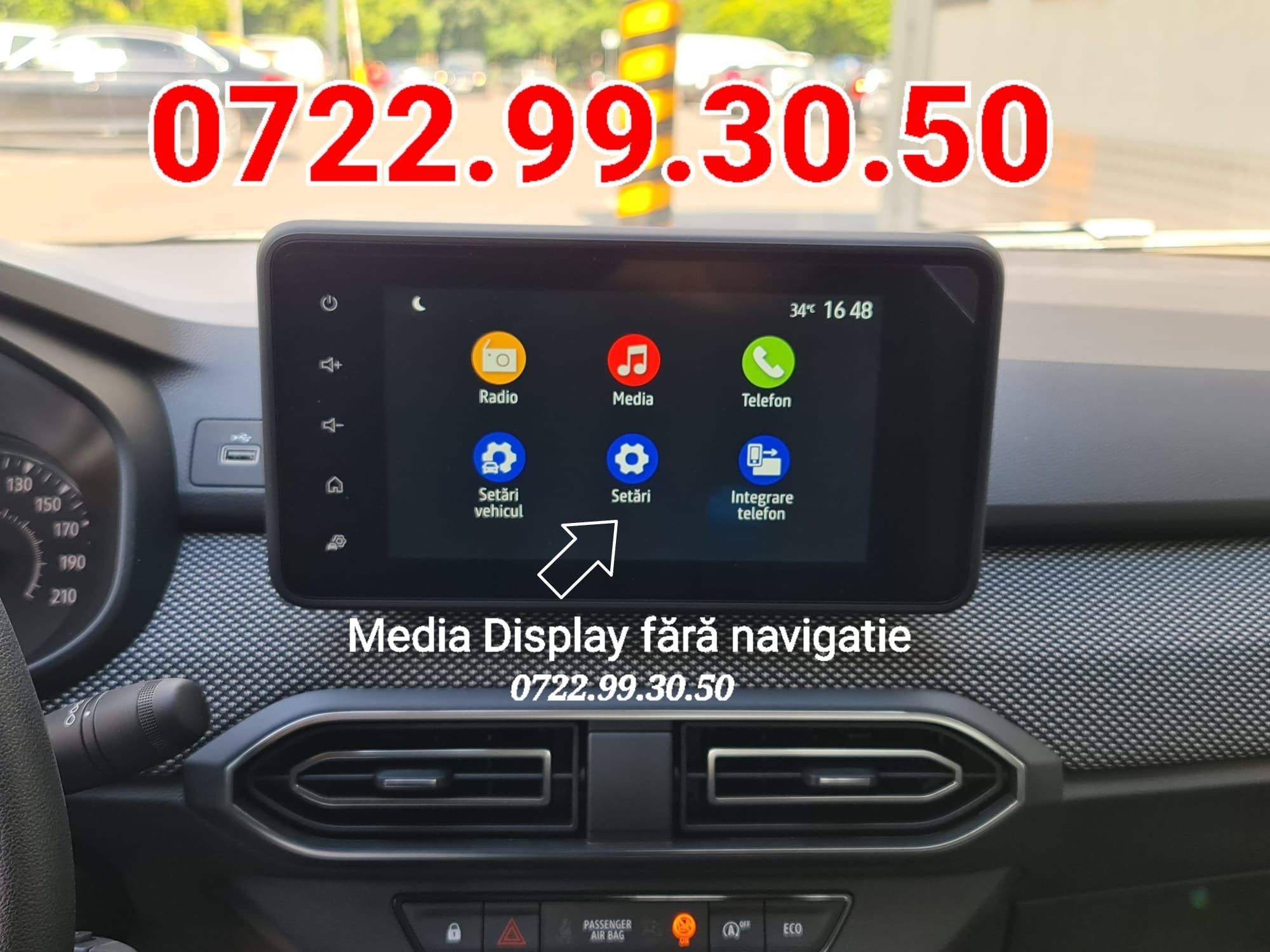 Dacia Logan 3 Sandero 3 Cameră Marșarier originala MONTAJ Navigație MN