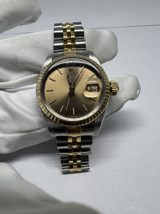 Rolex aur cu otel femei Ref 6917