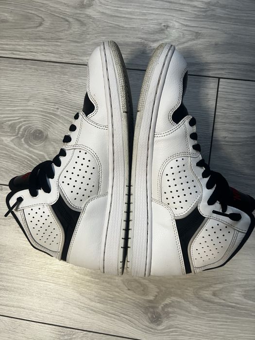 Nike Air Jordan Access Mid Din Piele Cu Perforati