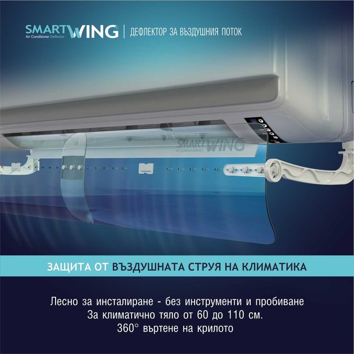 Дефлектор за климатик SmartWing