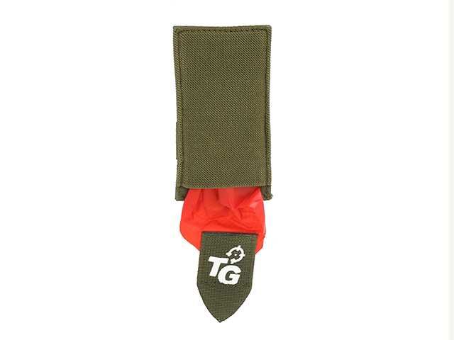 Pouch TG Airsoft Cu Steag Rosu 8Fields Culoare Negru Si Olive