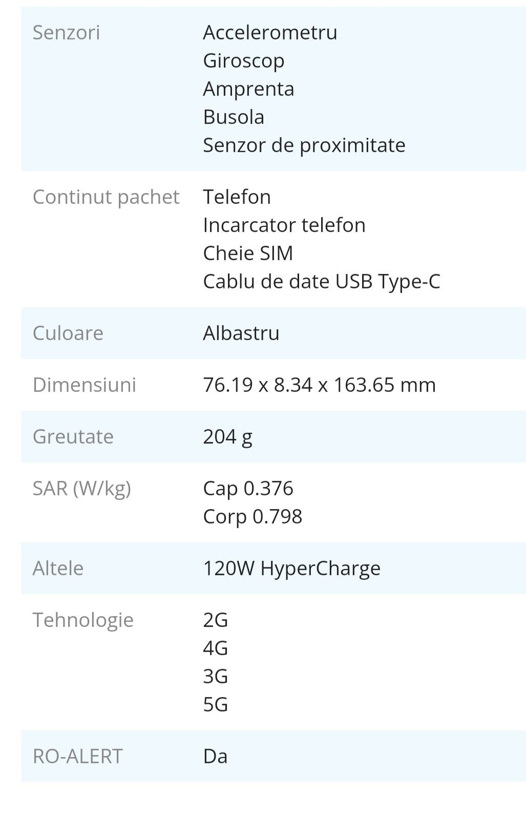 Vând telefon Xiaomi redmi note 11 pro+5G