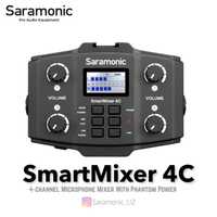 Saramonic SmartMixer 4C — 4-канальный микрофонный микшер. Подкаст