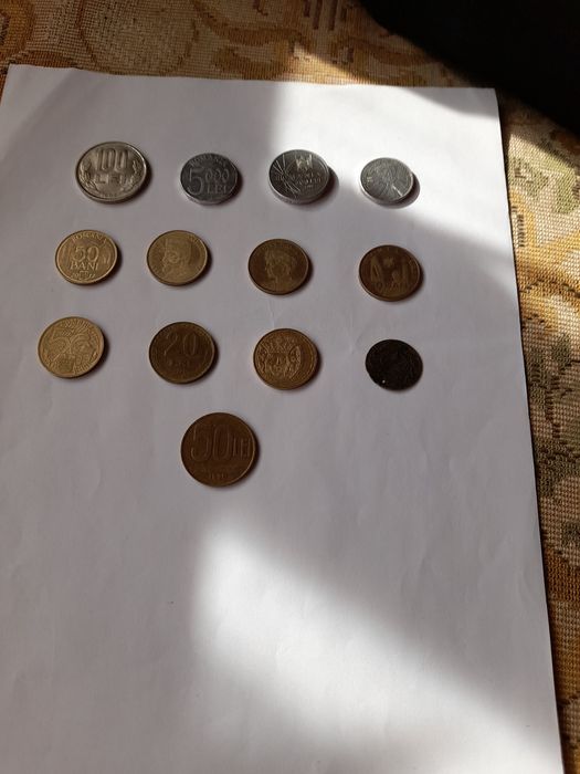 Monede vechi de colecție+tablouri