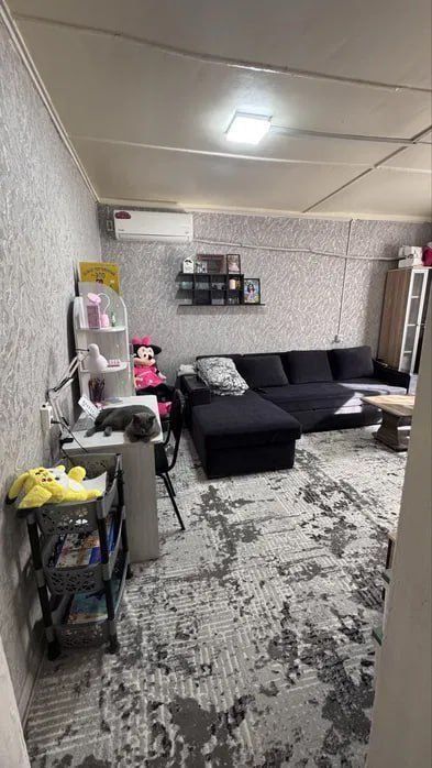 2-х ком. квартир, 2/2/2, в Спутник 9 (Сергели), 42 м². Дом деревянный