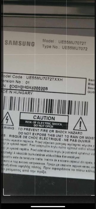 Tv samsung mare pentru piese