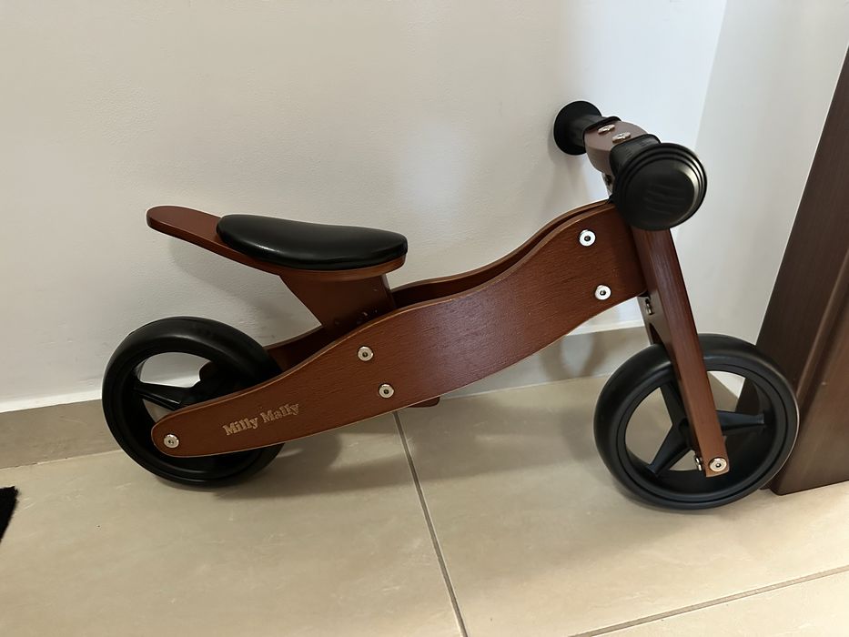 Bicicleta balans copii, Milly Mally, 2 in 1 Jake