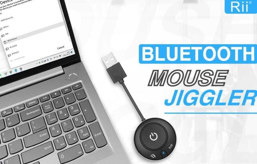 Game Moji AirDrive BLUETOOTH Mouse Jiggler ВграденаБатерия Mouse Mover
