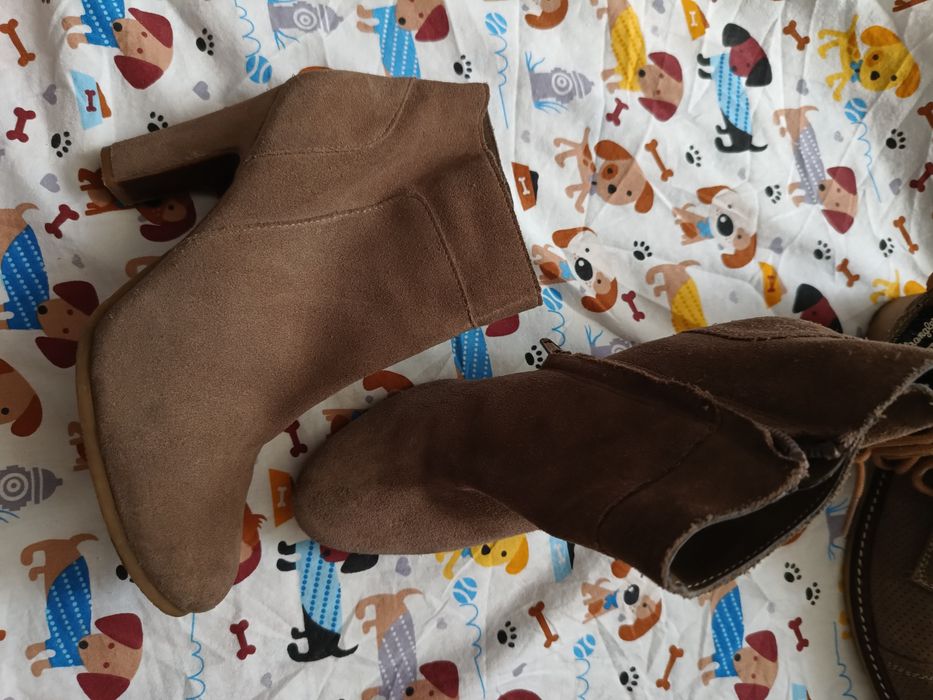 Bocanci/botine Wrangler + Naturalizer gratuit -piele- mărimea 36piele