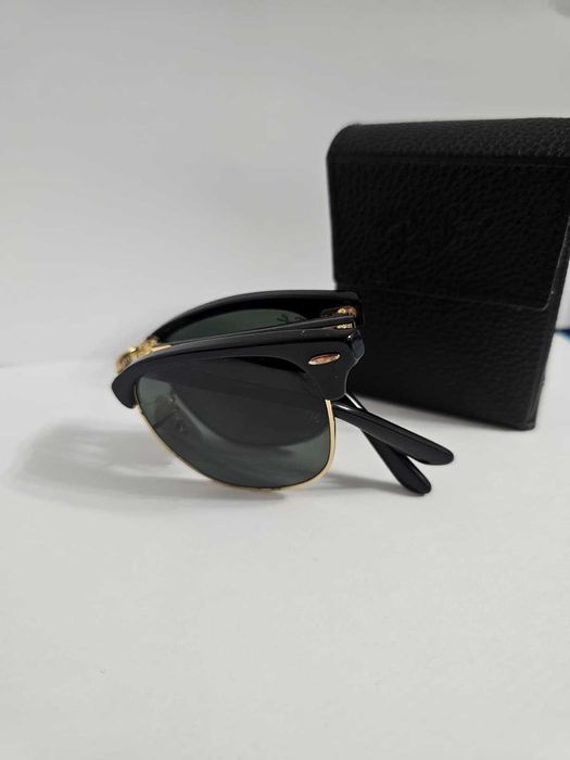 Ochelari de soare unisex Clubmaster Folding Ray-Ban RB2176 901
